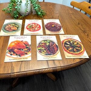 Homemaker's. Set of 6 Vintage Recipe Booklets. Vintage. 1993. EUC. Illustrations